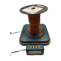 CME E102470 Orange Machine Tool Wire 10 AWG Approx 90′ Long, 3 lbs 2oz