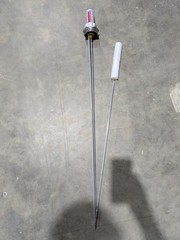 Krueger At-A-Glance Liquid Level Gauge Tank Float Indicator Industrial Monitor