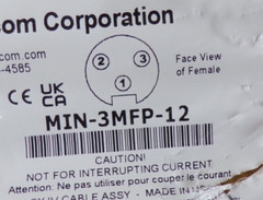 MENCOM MIN-3MFP-12 / MIN3MFP12 Cable; t21