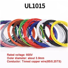 12AWG PVC Electronic Cable Tinned Copper Stranded Wiring 600V High TEMP 105℃