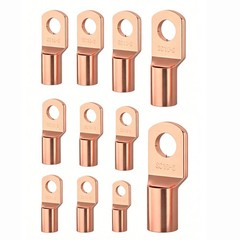SC Copper Lugs Heavy Duty Battery Cable Terminals Inspection Hole M4-M12