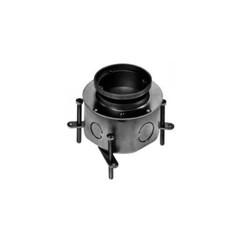 Steel City 88-D, 1-Gang, Flush Service, Steel, Deep Flush Service Floor Box, 1pc