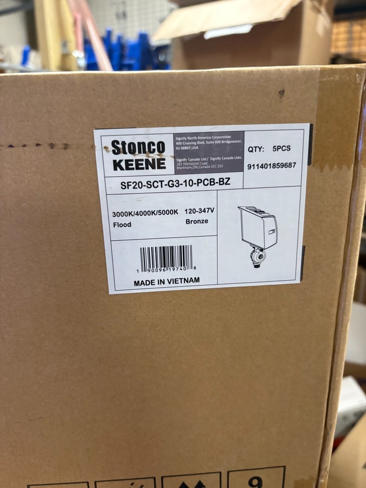 STONCO KEENE FLOOD LIGHT BRONZE # SF20-SCT-G3-10-PCB-BZ