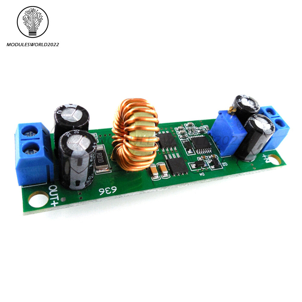 10A DC to DC 6.5-60V to 1.25-30V Adjustable Buck Converter Step down Regulator