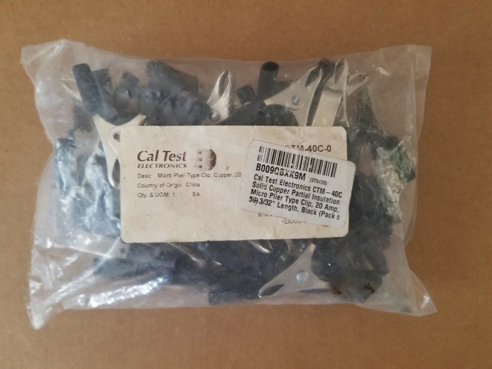 Cal Test Electronics CTM-40C 20 amp micro plier.