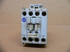 Allen Bradley 100-C16d01 Contactor Screw Terminals 7.5Kw/400V 110V Coil