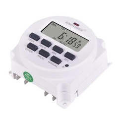 TM618SH 5/12/24V 110V 220V 1 Second Interval Digital LCD Timer Switch Time Relay