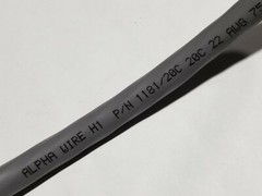 Alpha Wire 1181/20C 22/20C Premium Communication/Control Cable 300V Gray /10ft