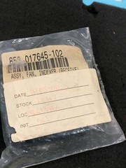 LAM 853-017645-102 MECHATRONICS F8025H24B FAN ASSEMBLY,INDEXER (RECIEVE), 174418