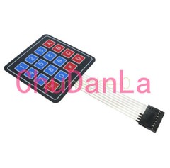 4 x 4 Matrix Array 16 Key Membrane Switch Keypad Keyboard for Arduino/AVR/PI​C