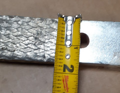 ILSCO SG-B3G18N, Copper Braid Flexible Busbar