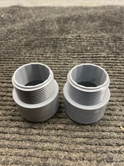 Lot 2 Kraloy 1 1/4″ Male Terminal Adapter TA12