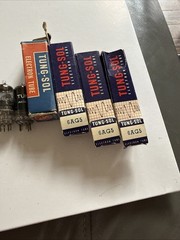 Lot Of 4: Tung-sol 6186 / 6AG5 Vacuum Tube – NOS NIB Tu17