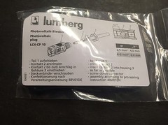 Lumberg LC4-CP 10-1 4.0/6.0 CONNECTOR, POWER ENTRY, PLUG, 40A, 1KV