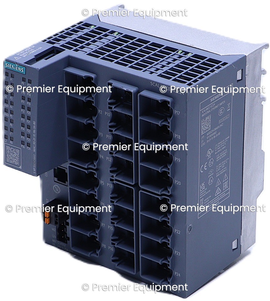 * SIEMENS 6GK5224-0BA00-2AC2 SCALANCE XC224 INDUSTRIAL ETHERNET SWITCH