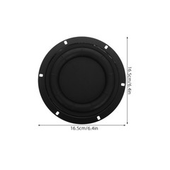 2 Pcs Bass Radiator Passive Speaker Repair Round Subwoofer Diaphragm