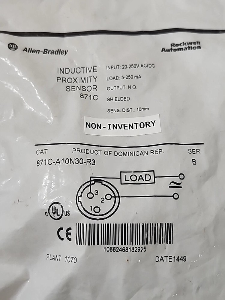 871c-a10n30-r3 by Allen Bradley Rockwell Automation