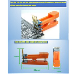 PCB Test Stand with 4P 5P 6P Pogo Pins 2.54mm Spacing for Program Burning US