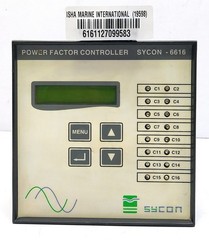 SYCON 6616 Automatic Power Factor Controller SYSTEMS & CONTROLS