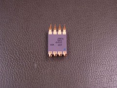 JANTX4N51 Micropac Red Hermetic Numerical Display 5.5V 8 Pin Gold 67023-101 NOS
