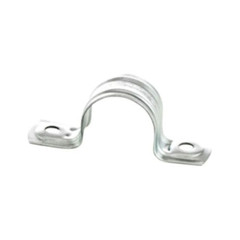 Minerallac 285, 2″, 1/4″ Bolt, Pre-Galvanized Steel, 2-Hole, EMT Strap , 1pc
