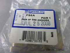 Ferraz Shawmut Pair of End Anchors FSEA – NEW Surplus!