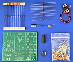 Electronics Soldering Practice Circuit Board Kit – Runway Lights