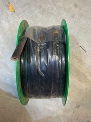 125′ Roll of Natvar SRG-200 3/8″ Grade Silicone Rubber Coated Sleeving 600V 200°