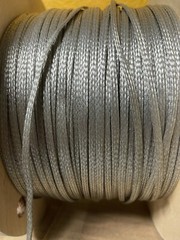 Omega Wire #4U897 24X8/36 TC Tubular 3/8” WIRE 1000 FOOT SPOOLS Silver