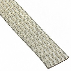 Alpha 1223 SV005 Flat Braid, 22 AWG, 24×36, Tinned Copper, 0.047″ x 0.02″, 100ft