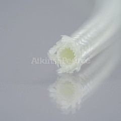 100′ Suflex Acryflex VPI 1/2″ White VPI Class F Electrical Insulation Sleeving