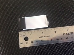 (lot Of 14 ) Flexible Flat Ribbon Cable 10 Way (wire) Jumper Cable