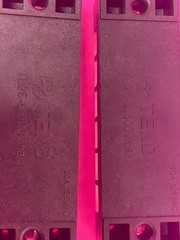 Tend TB25-6 Solid-type Terminal Block, 25A 600V, 6-Position Fixed Strip Lot of 2