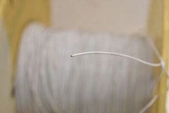 MIL SPEC M22759/16-22-9 Tin Plated Copper ETFE White Hook Up Wire 22AWG 100 FT.