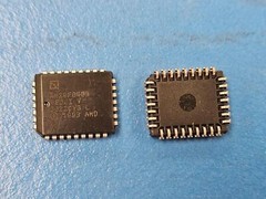 (3PCS) AM29F040B-90JI Flash Mem Parallel 5V 4M-Bit 512K x 8 90ns 32-Pin PLCC