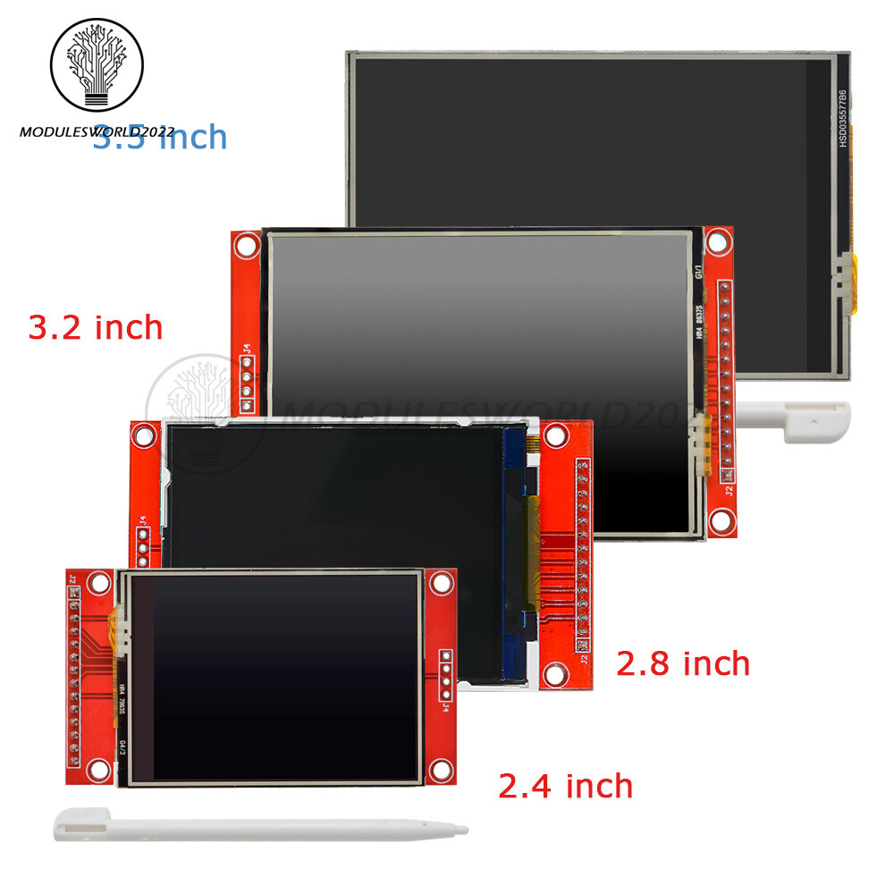 2.4/2.8/3.2/3.5 “Inch SPI Serial Port TFT LCD Display Module Screen Touch +Panel