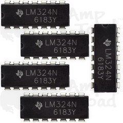LM324N Quad Operation Amplifier (Op Amp) – 3V to 32V