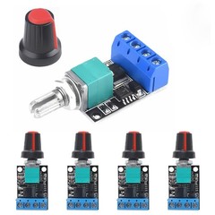 10PCS 5V-16V 10A Variable Voltage Regulator PWM DC Motor Speed Controller Switch