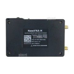 NanoVNA-H HF VHF UHF Vector Network Analyzer Antenna Analyzer 50K-1.5GHz + Case