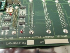 Crossing Automation Asyst 3200-4420-01, I/O Board, 3000-4420-01, 395626