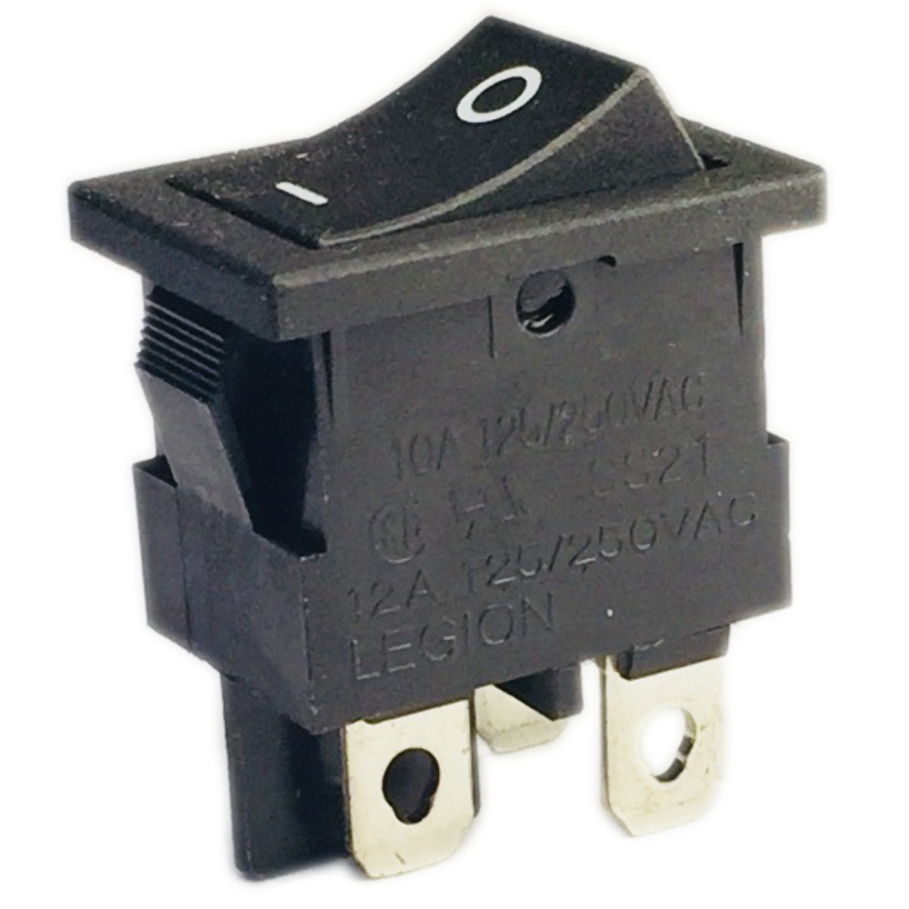 SS21 LEGION 2 Position Rocker Switch Power 12A 125/250VAC Dpst Spst ON/OFF SS21-