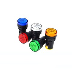 LED Flash Alarm Indicator Signal Lamp 12V/24V/110V/220V/380V AD16-22DS All Color
