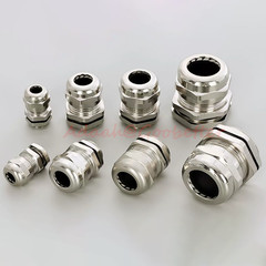 IP68 Cable Gland Waterproof Brass Nickel-plated Compression M6 – M120 PG7 – PG63