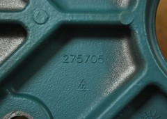 Dodge 275705, 4″ x 7-1/2″ to 6″ x 9-1/2″ Adapter. 7/16″ and 9/16″ Holes – USED