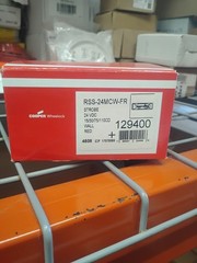 Cooper Wheelock Fire Alarm RSS-24MCW-FR Horn Strobe. New