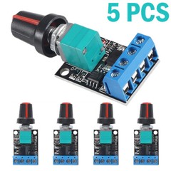 DC 5V-16V 10A PWM Motor Speed Variable Regulator Controller Switch 5V 9V 12V 16V