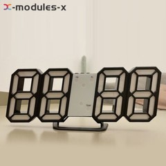 Fashion 3D LED Digital Clock Multifunction Electronic Clock Home Decoration New