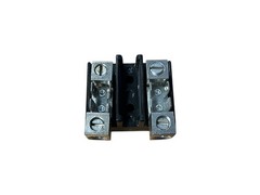 ElecTron EB-422 2-Pole Terminal Block 1/4″ X 5/16″ w/ Spade Terminals