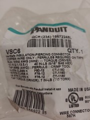 Panduit VSC6 VeriSafe Insulation-Piercing Connector – NEW