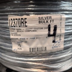 ALPHA WIRE Silver Bulk FT 12370RE P/N 970229 600ft